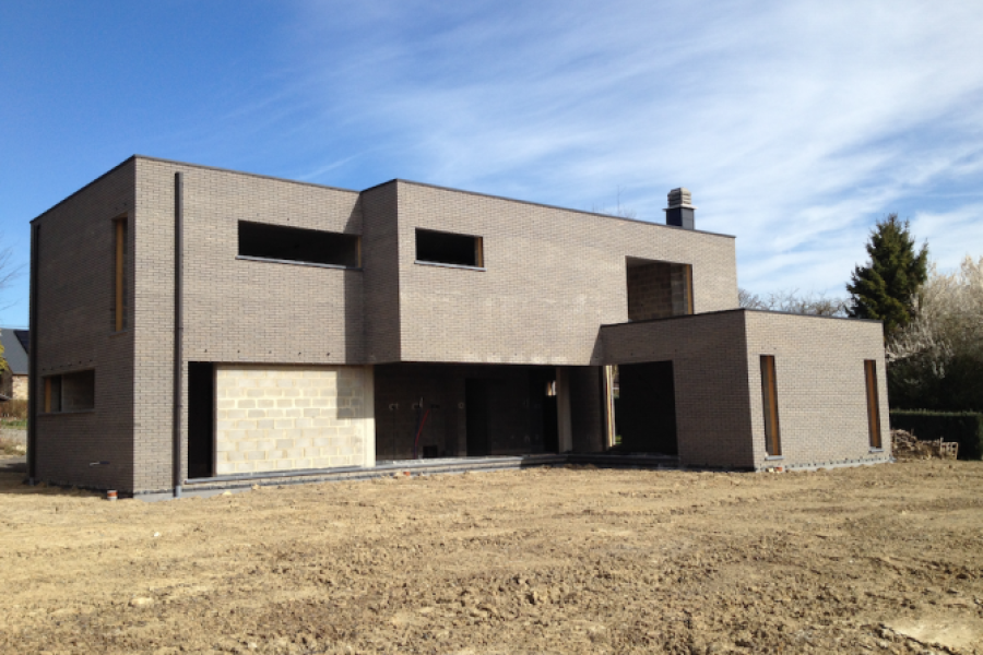 Achèvement du gros oeuvre BB à Dolembreux