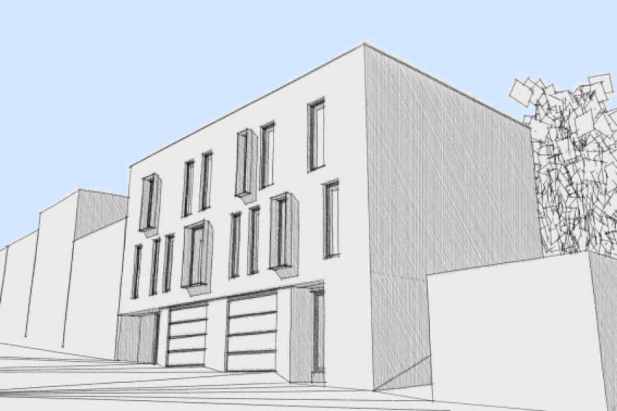 Ensemble de deux habitations à Chênée