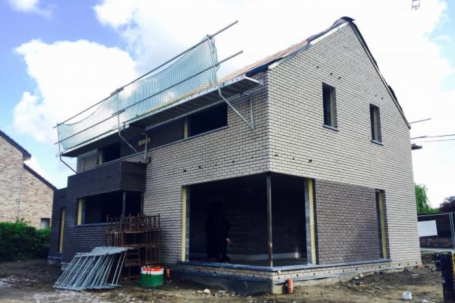 Fin du gros oeuvre de l&rsquo;habitation DW à Bellaire