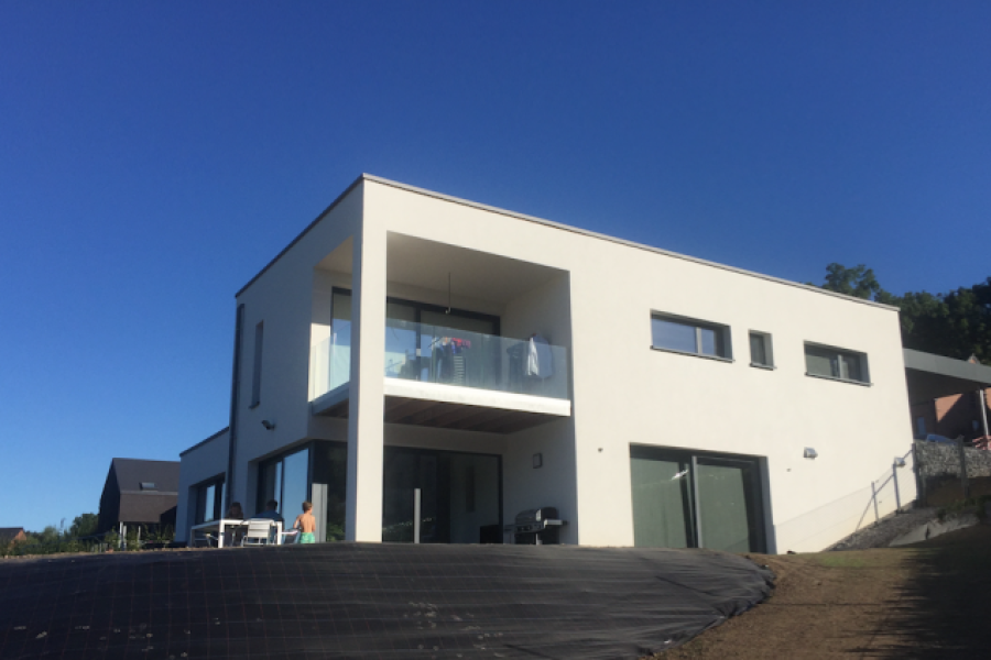 Réception de l&rsquo;habitation K à Chaudfontaine.