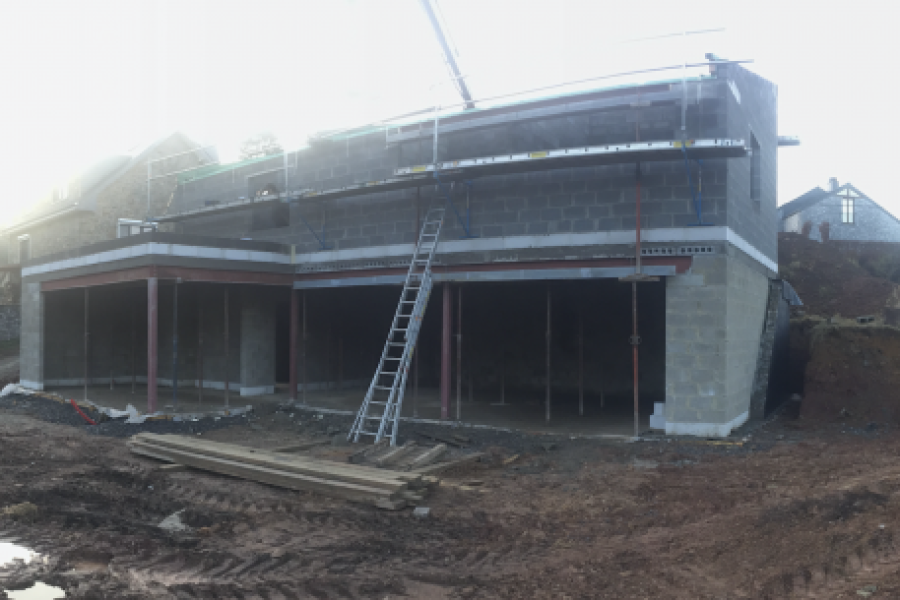 Gros oeuvre de l&rsquo;habitation SV à Pavillonchamps