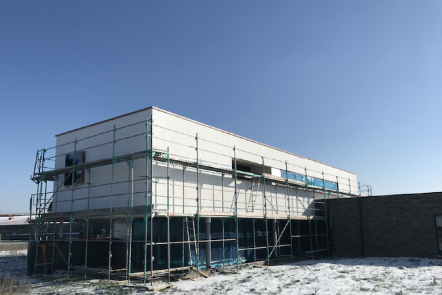 Avancement chantier BF à Slins