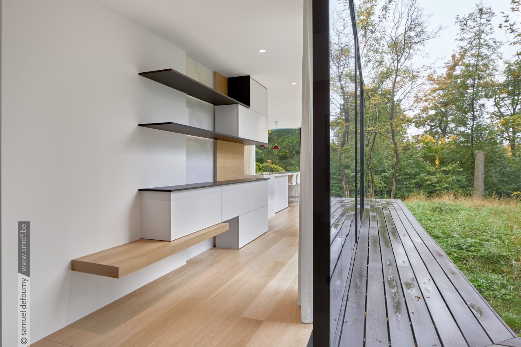 Chantier NG à Tilff - Mobilier sur mesure Atelier Naos