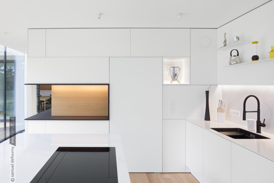 Chantier NG à Tilff - Mobilier sur mesure Atelier Naos