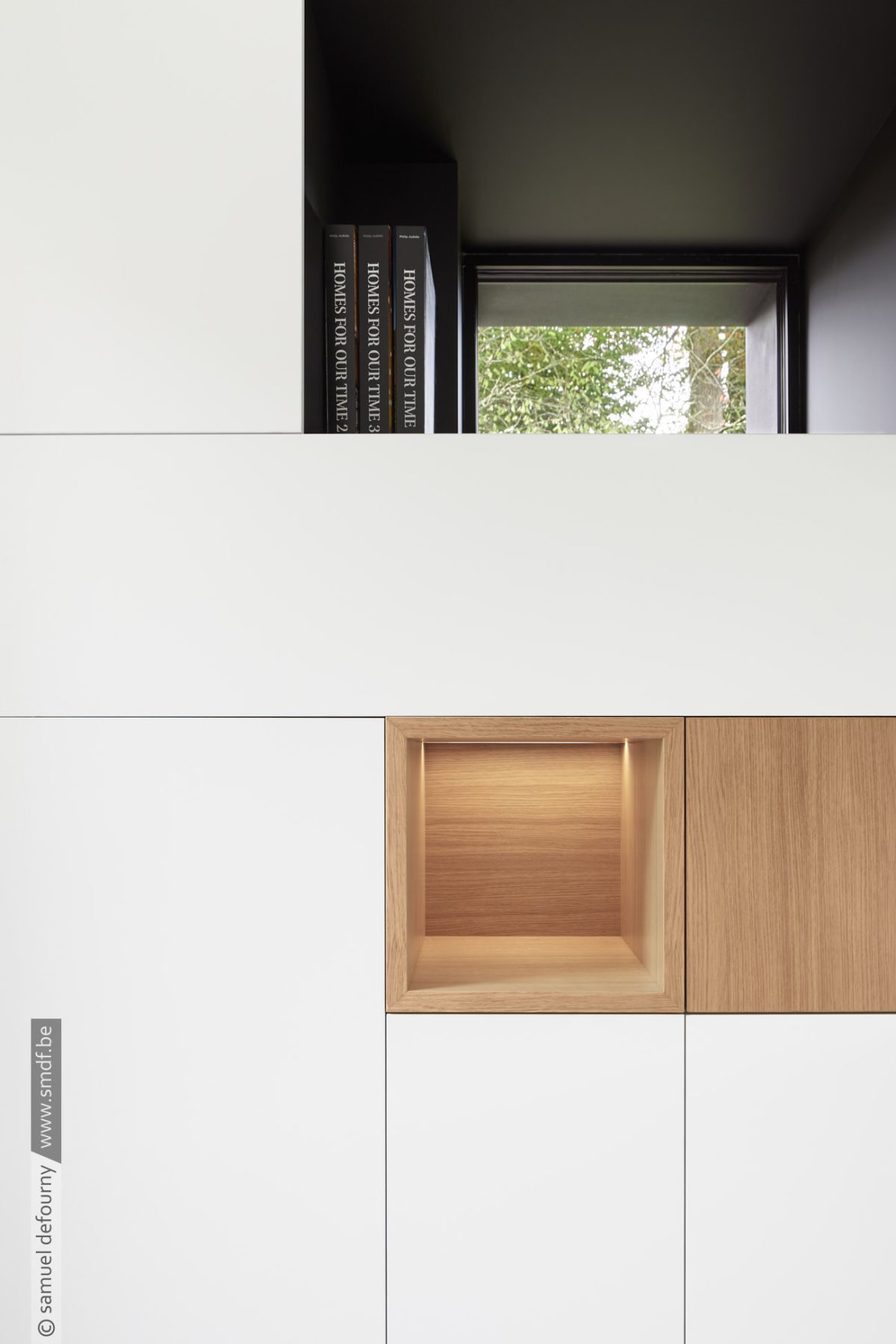 Chantier NG à Tilff - Mobilier sur mesure Atelier Naos